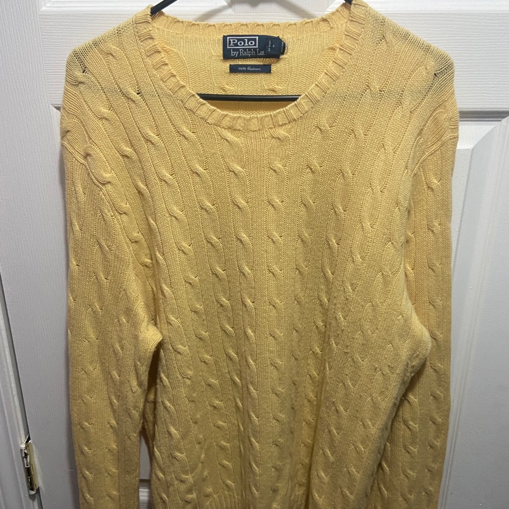 Ralph Lauren Cashmere Knit Sweater “Preowned”